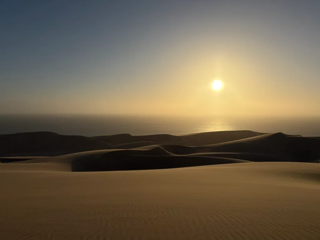 Étape 2.1 : 37 km de sable et une nuit au sommet